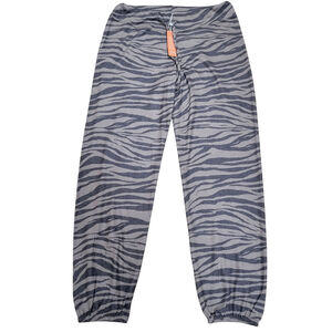 Sundry Cheetah Sweatpants 2 Women's Waist 28" Inseam 28"